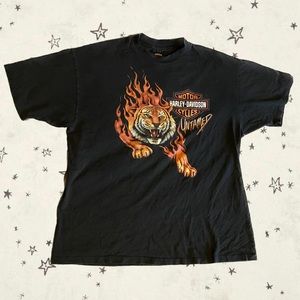 Harley Davidson 'Untamed' Tiger graphic tee 🐯